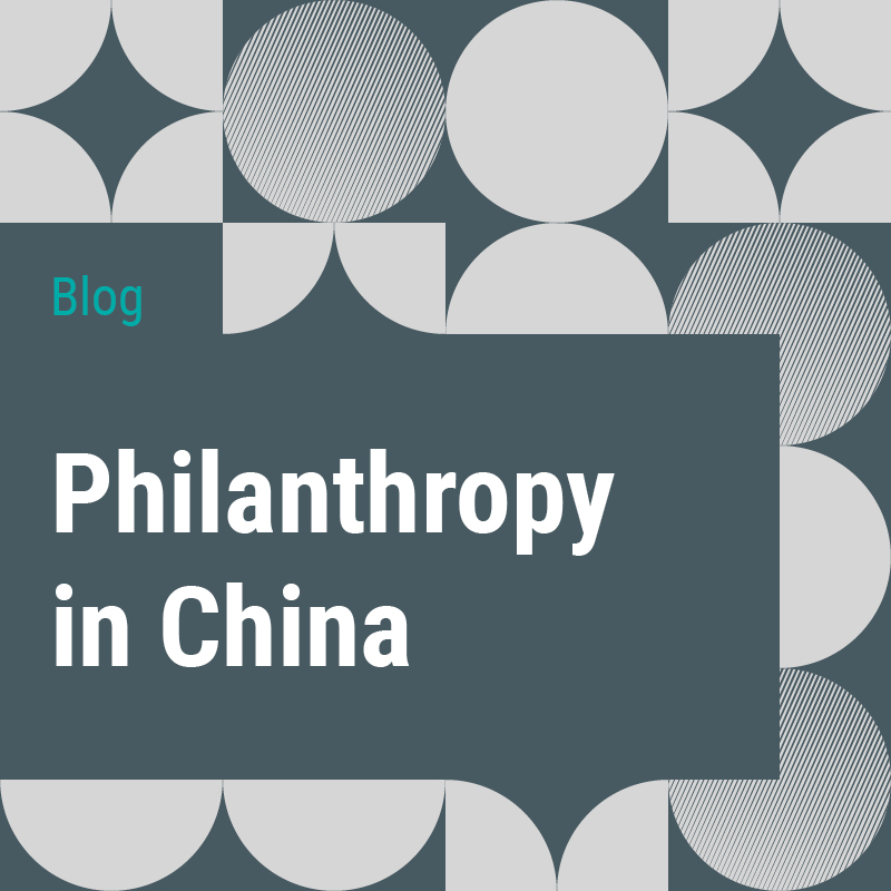 Philanthropy in China